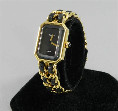 chanel watch plaque or g20m|Chanel Vintage 1987 Premiere Watch .